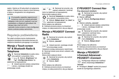 2023-2025 Peugeot 208 Owner's Manual | Polish