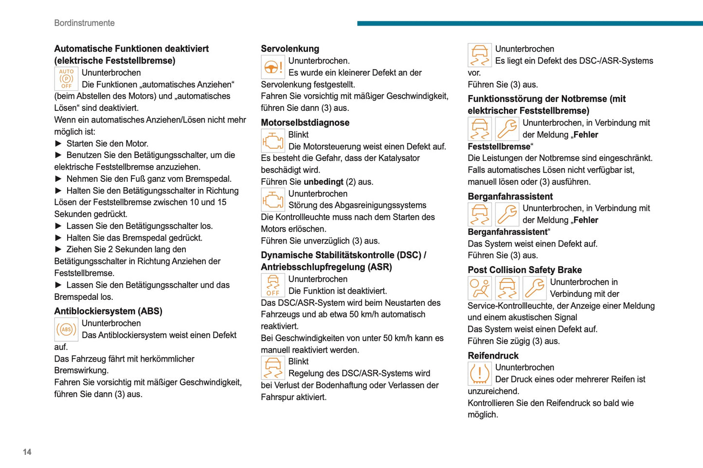 2022-2024 Peugeot 408 Owner's Manual | German