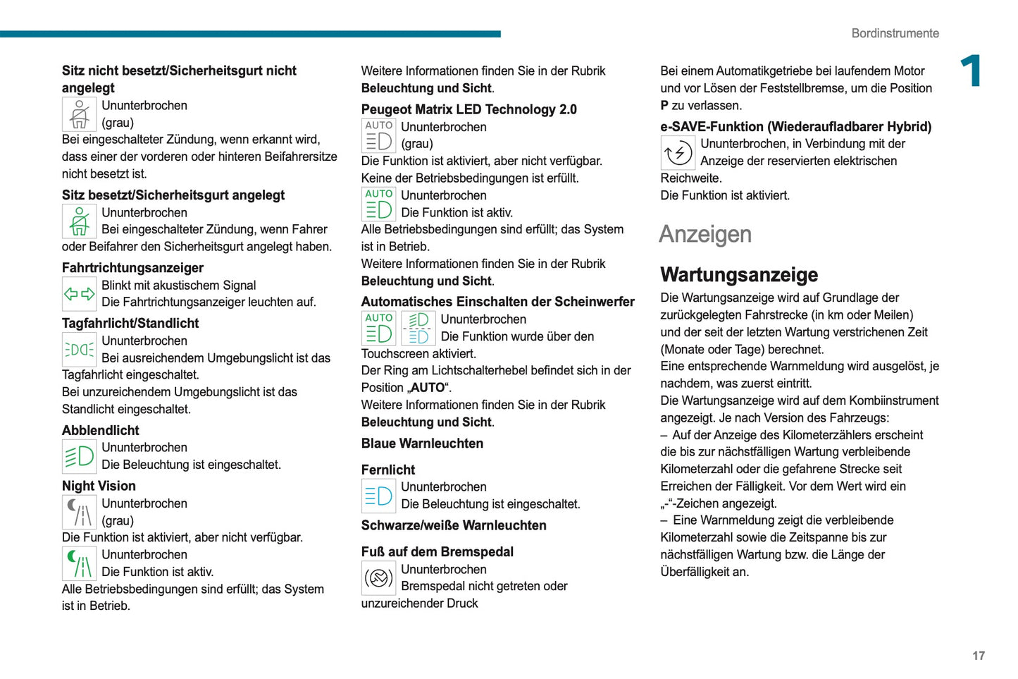 2022-2024 Peugeot 408 Owner's Manual | German