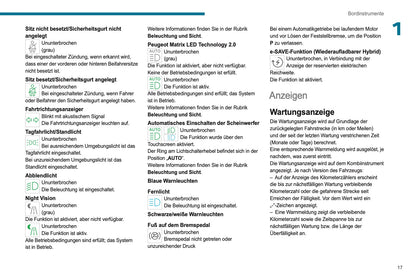 2022-2024 Peugeot 408 Owner's Manual | German