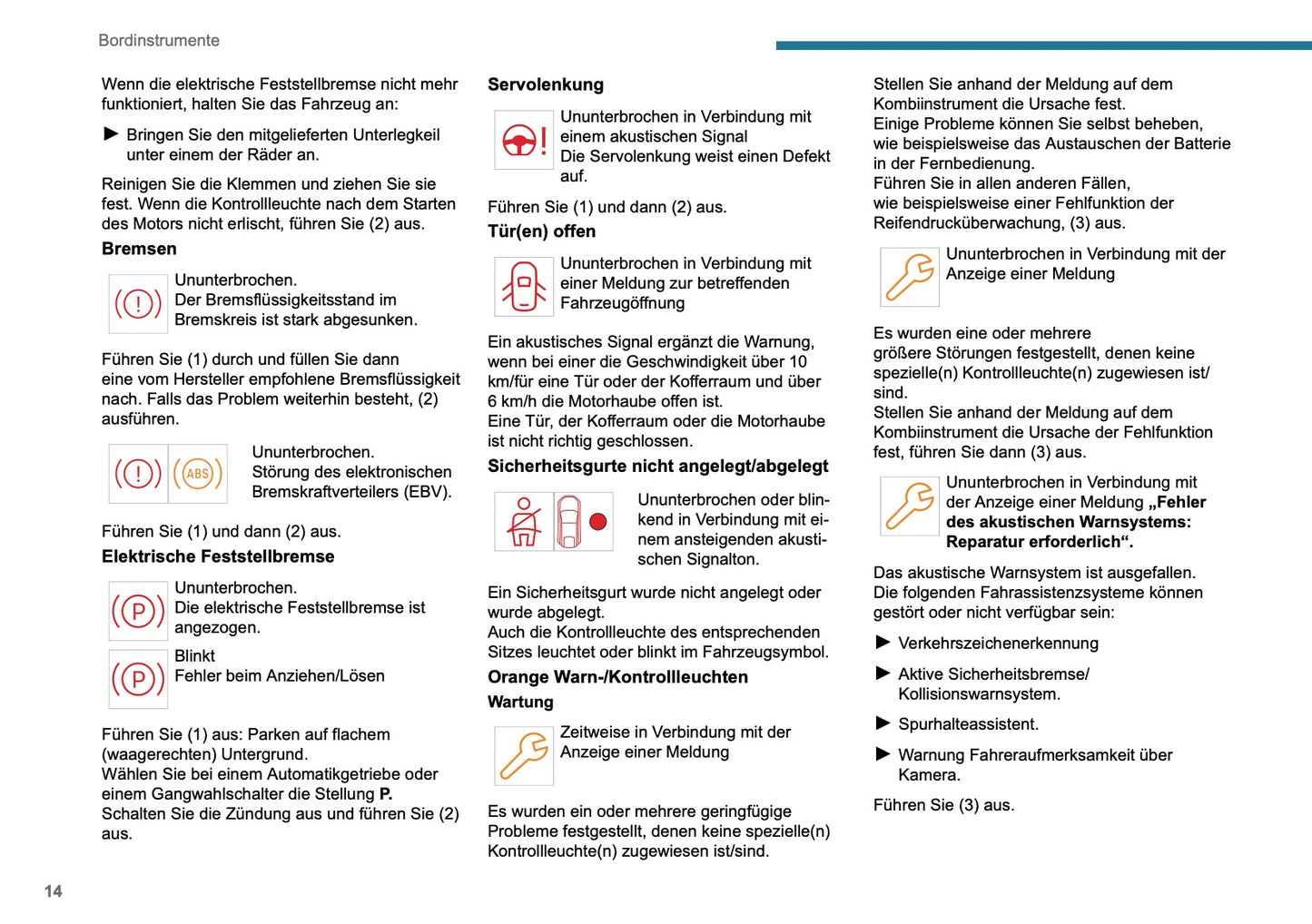 2024-2026 Peugeot 408/e-408 Owner's Manual | German