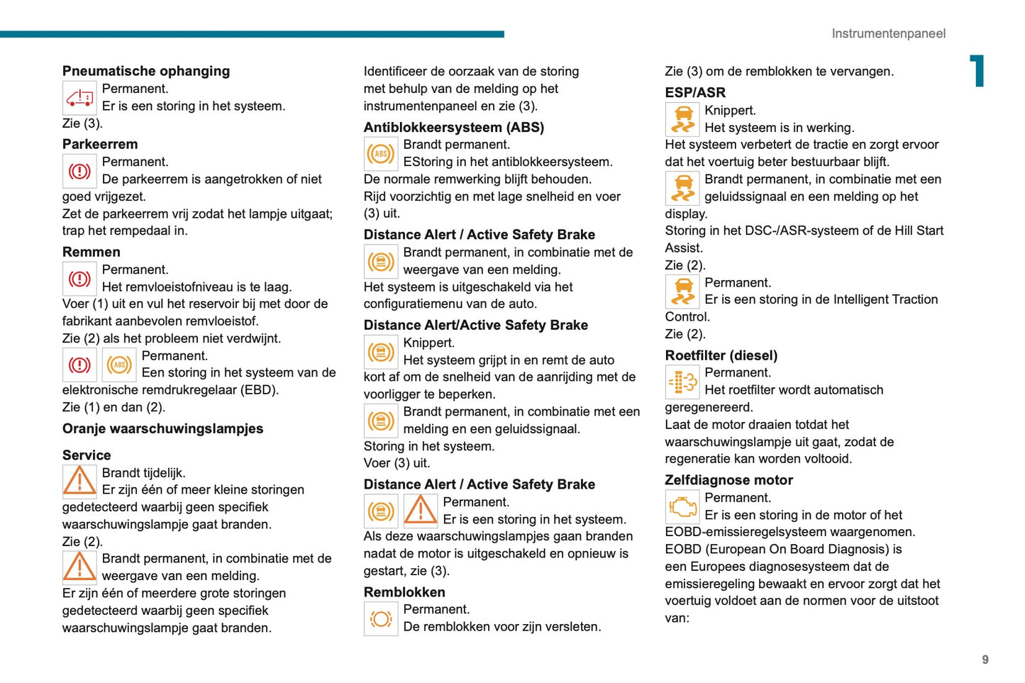 2019-2020 Peugeot Boxer Gebruikershandleiding | Nederlands
