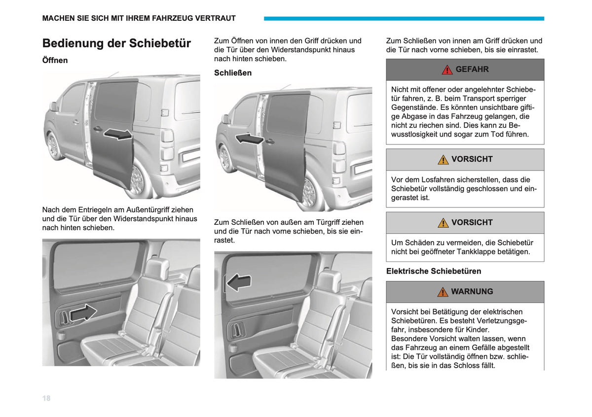 2026 Peugeot Expert/Traveller Owner's Manual | German