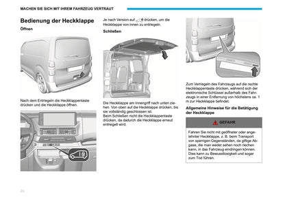 2026 Peugeot Expert/Traveller Owner's Manual | German