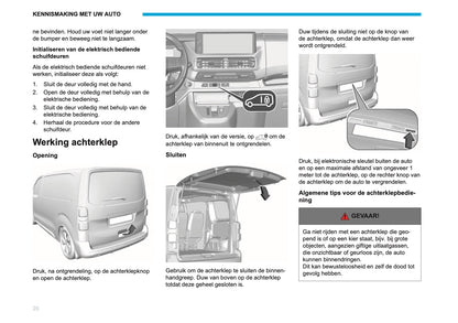 2026 Peugeot Expert/Traveller Owner's Manual | Dutch
