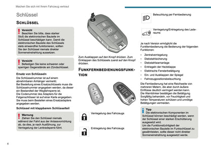 2025 Peugeot Rifter/Partner Owner's Manual | German