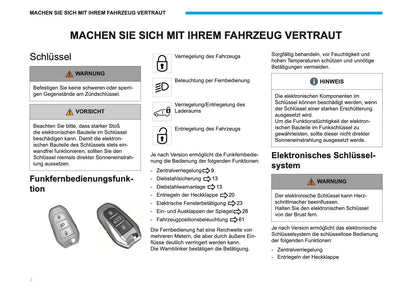 2026 Peugeot Rifter/Partner Bedienungsanleitung | Deutsch