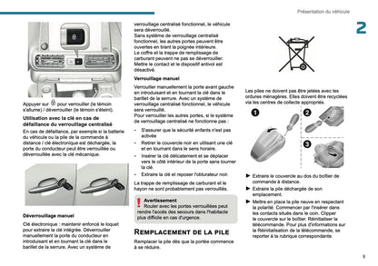 2025 Peugeot Rifter/Partner Owner's Manual | French