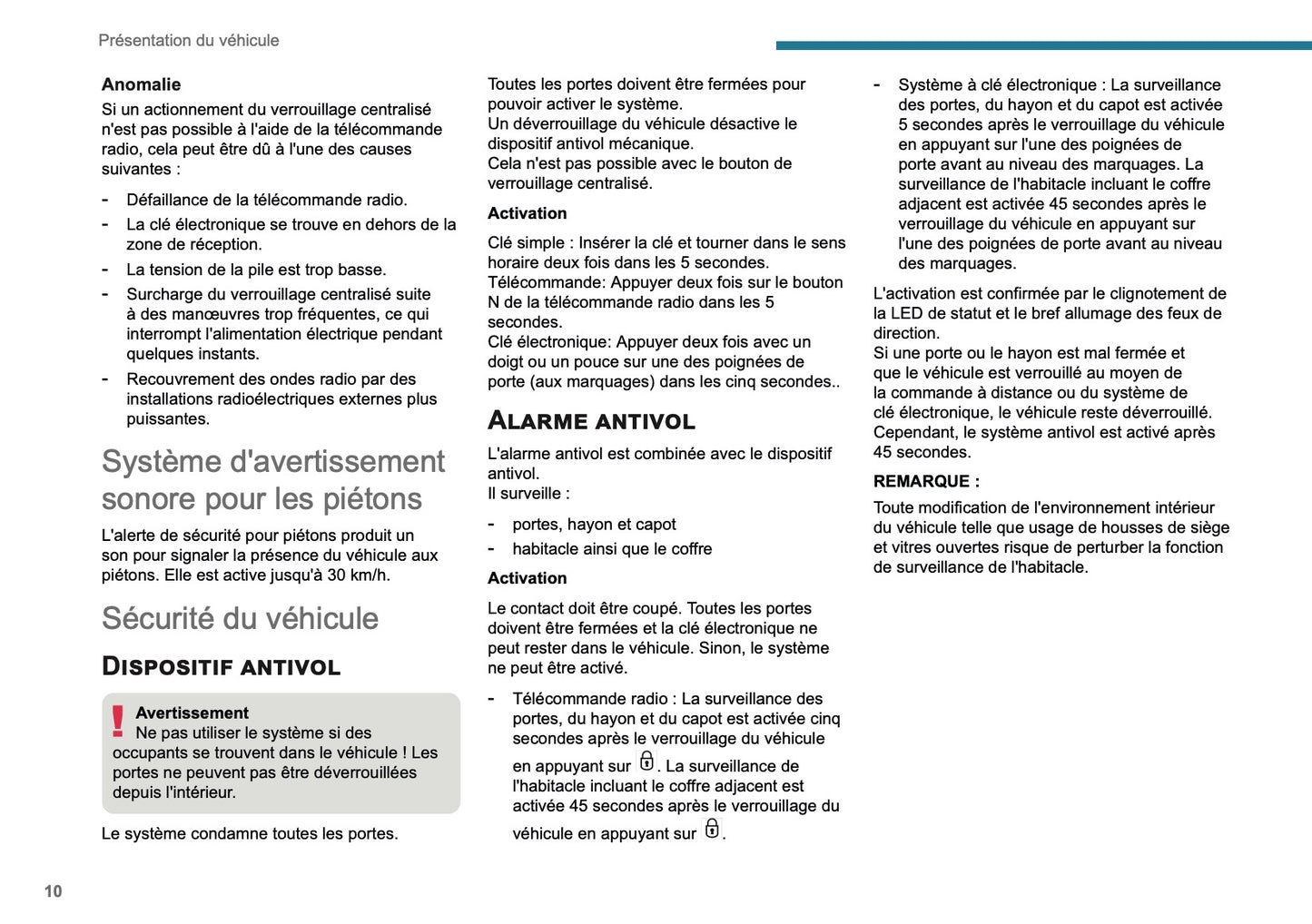 2025 Peugeot Rifter/Partner Owner's Manual | French