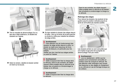 2025 Peugeot Rifter/Partner Owner's Manual | French