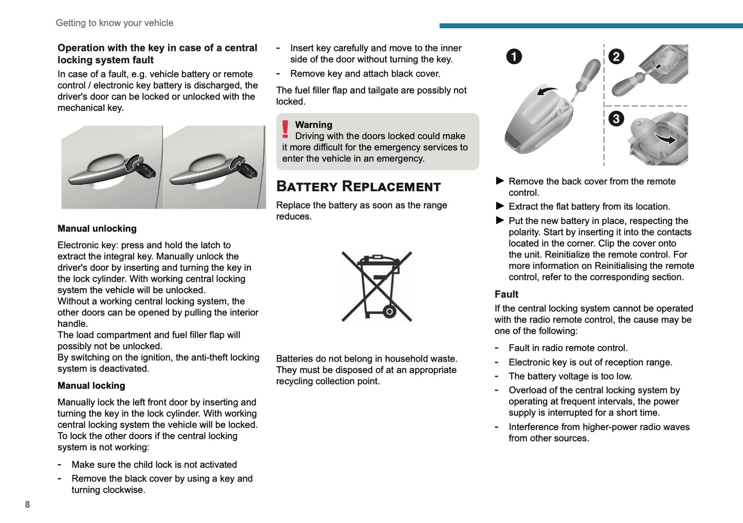 2025 Peugeot Rifter/Partner Owner's Manual | English