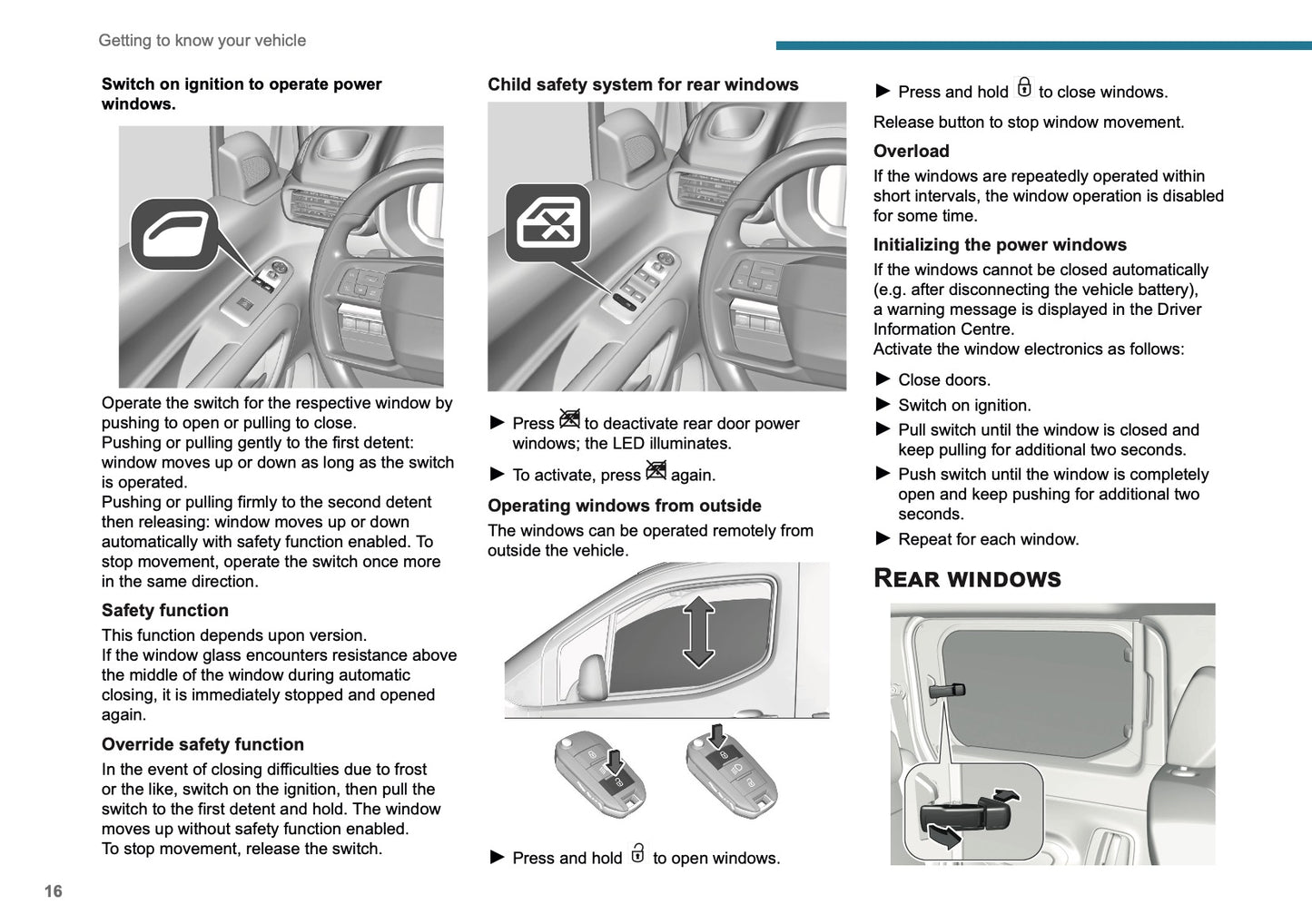 2025 Peugeot Rifter/Partner Owner's Manual | English