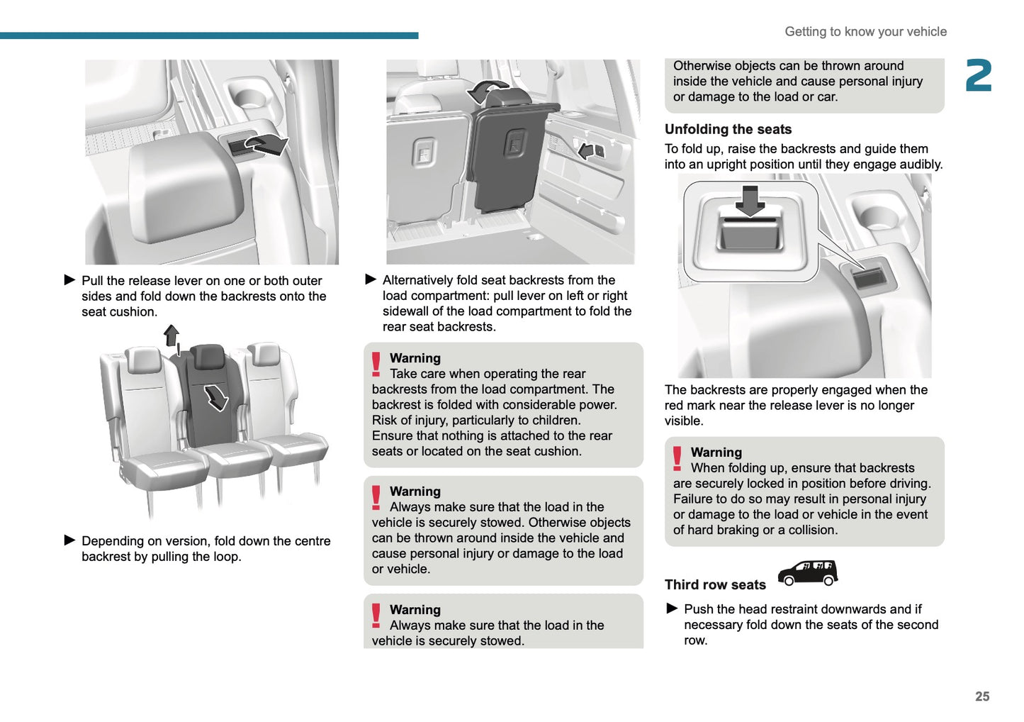 2025 Peugeot Rifter/Partner Owner's Manual | English