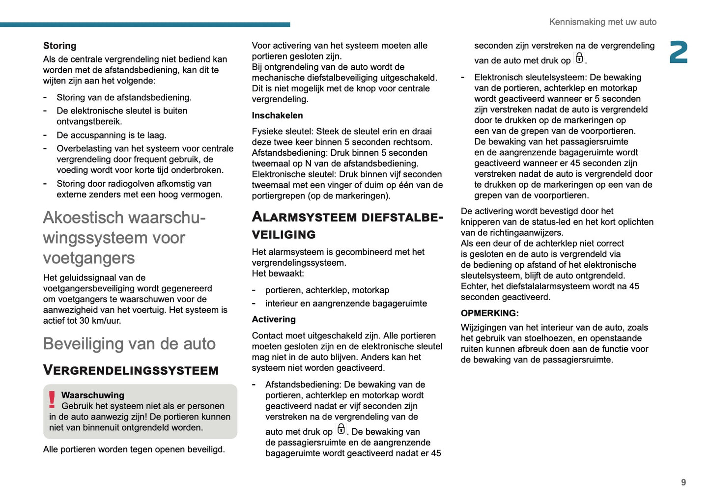 2025 Peugeot Rifter/Partner Gebruikershandleiding | Nederlands