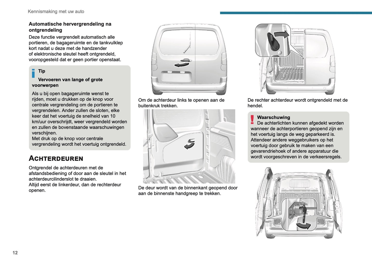 2025 Peugeot Rifter/Partner Gebruikershandleiding | Nederlands