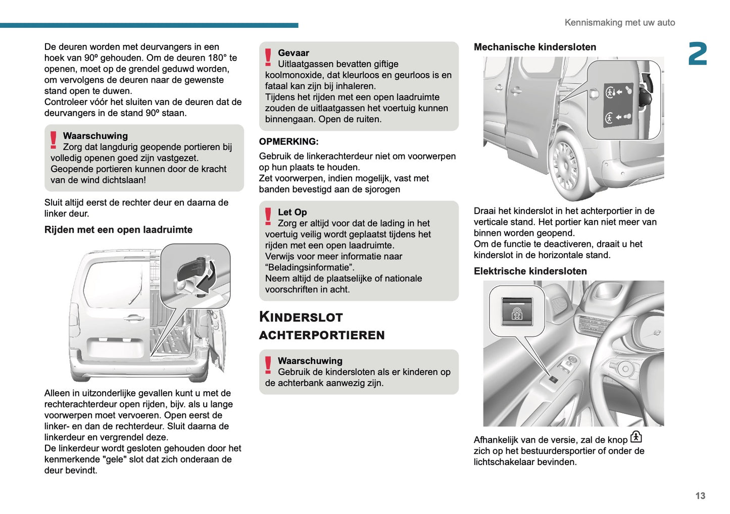 2025 Peugeot Rifter/Partner Gebruikershandleiding | Nederlands