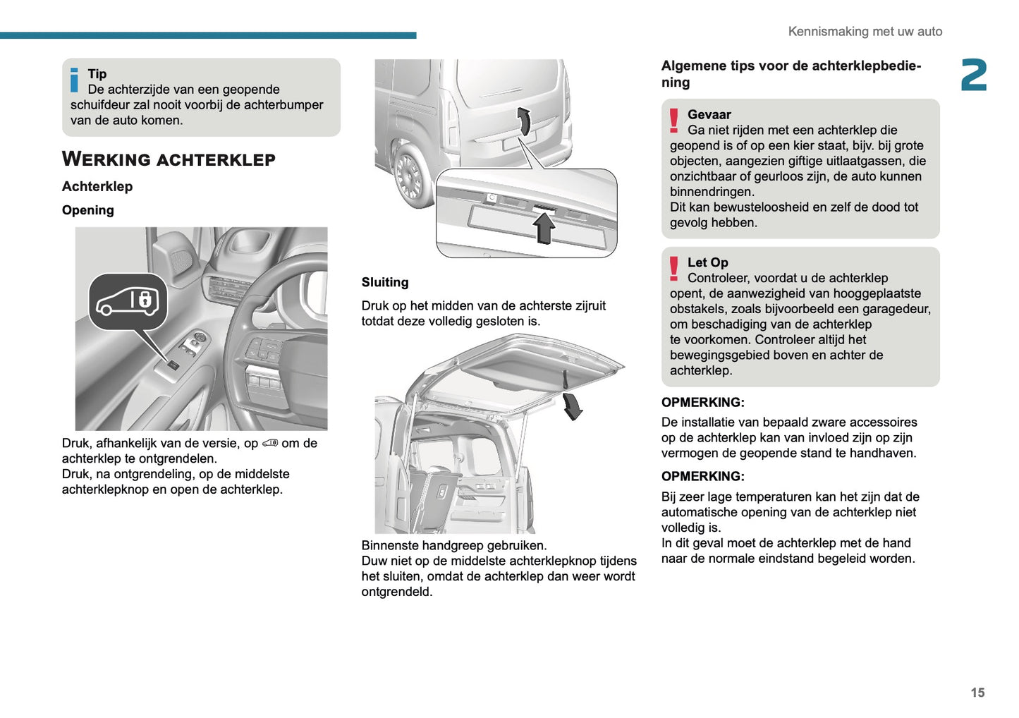 2025 Peugeot Rifter/Partner Gebruikershandleiding | Nederlands