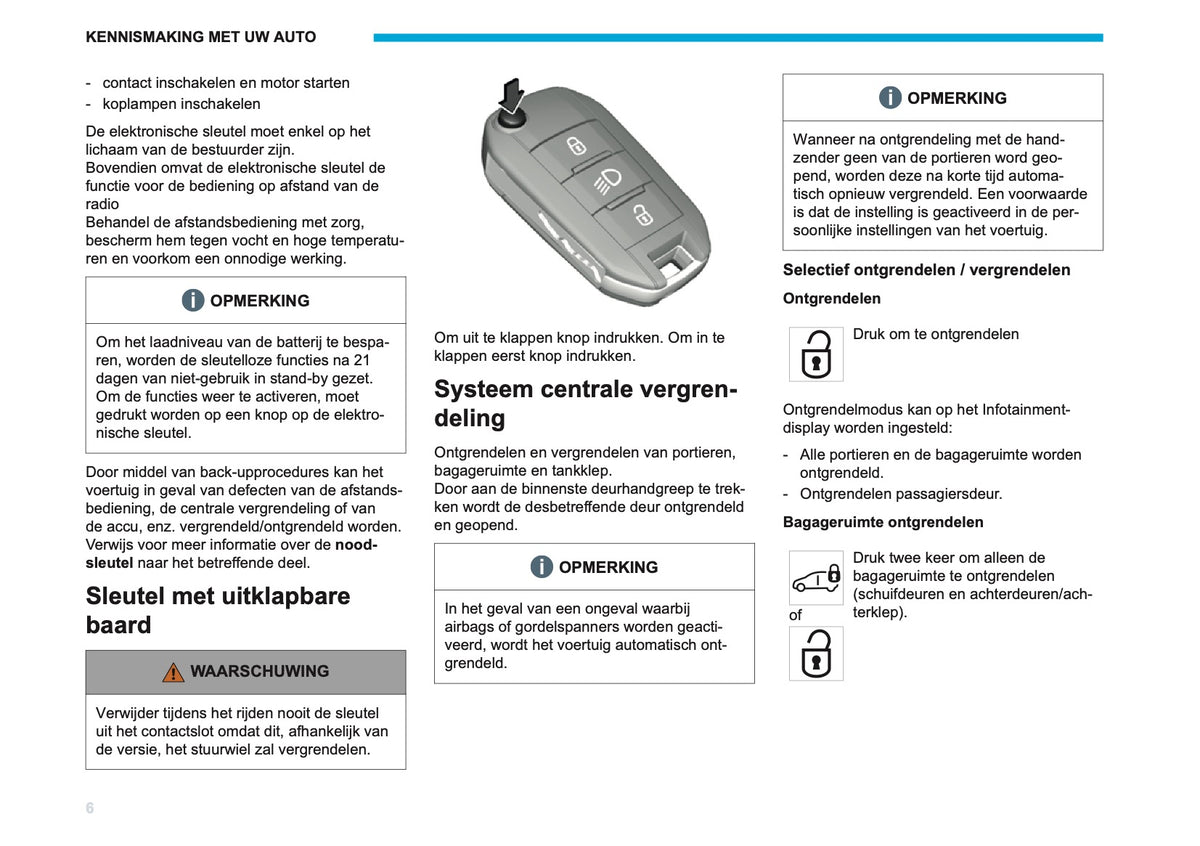 2026 Peugeot Rifter/Partner Gebruikershandleiding | Nederlands