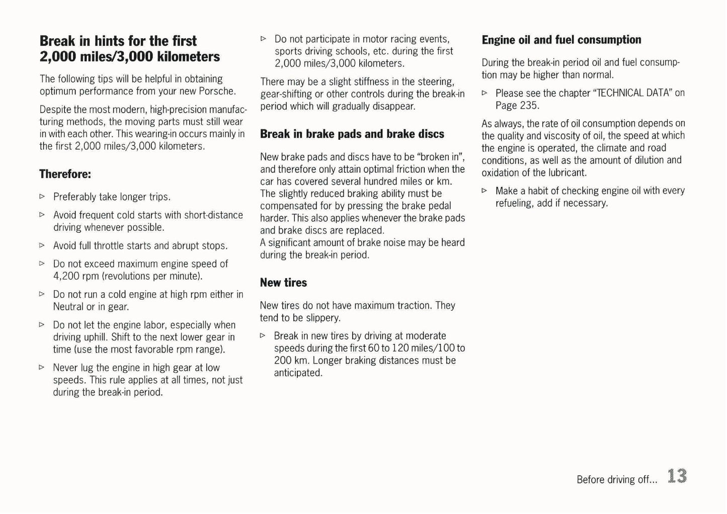 2010 Porsche 911 GT3/GT3 RS Owner's Manual | English