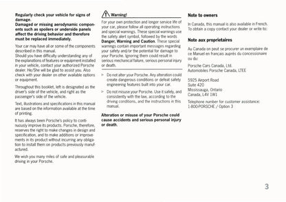 2010 Porsche 911 GT3/GT3 RS Owner's Manual | English