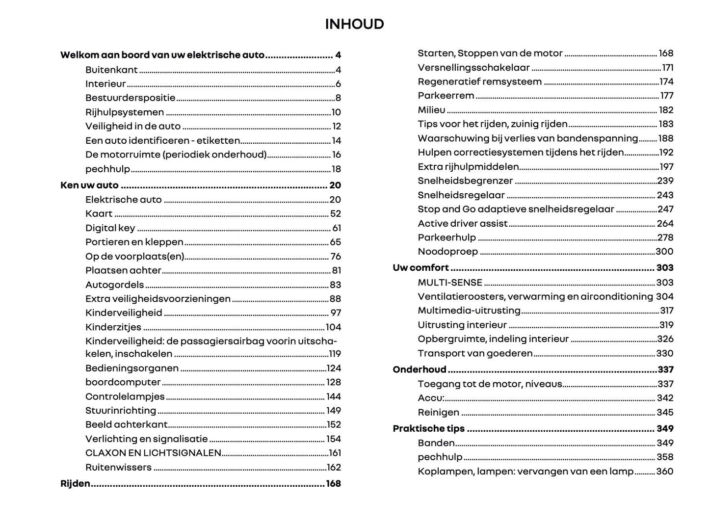 2025 Renault 4 E-Tech Gebruikershandleiding | Nederlands