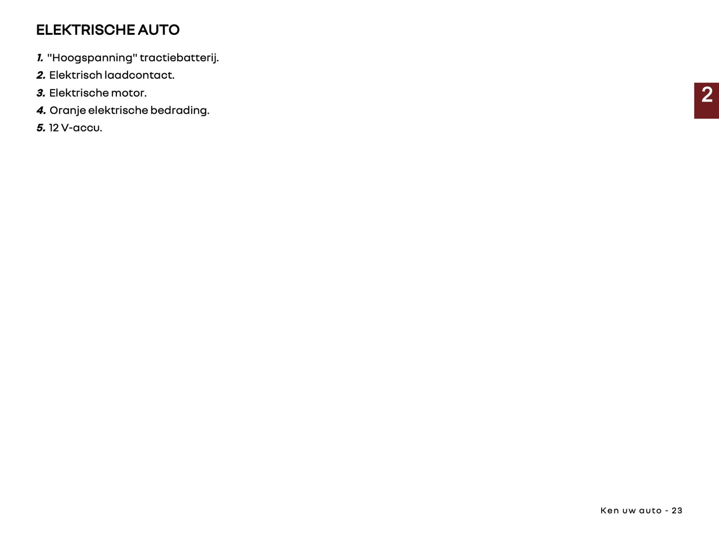 2025 Renault 4 E-Tech Gebruikershandleiding | Nederlands