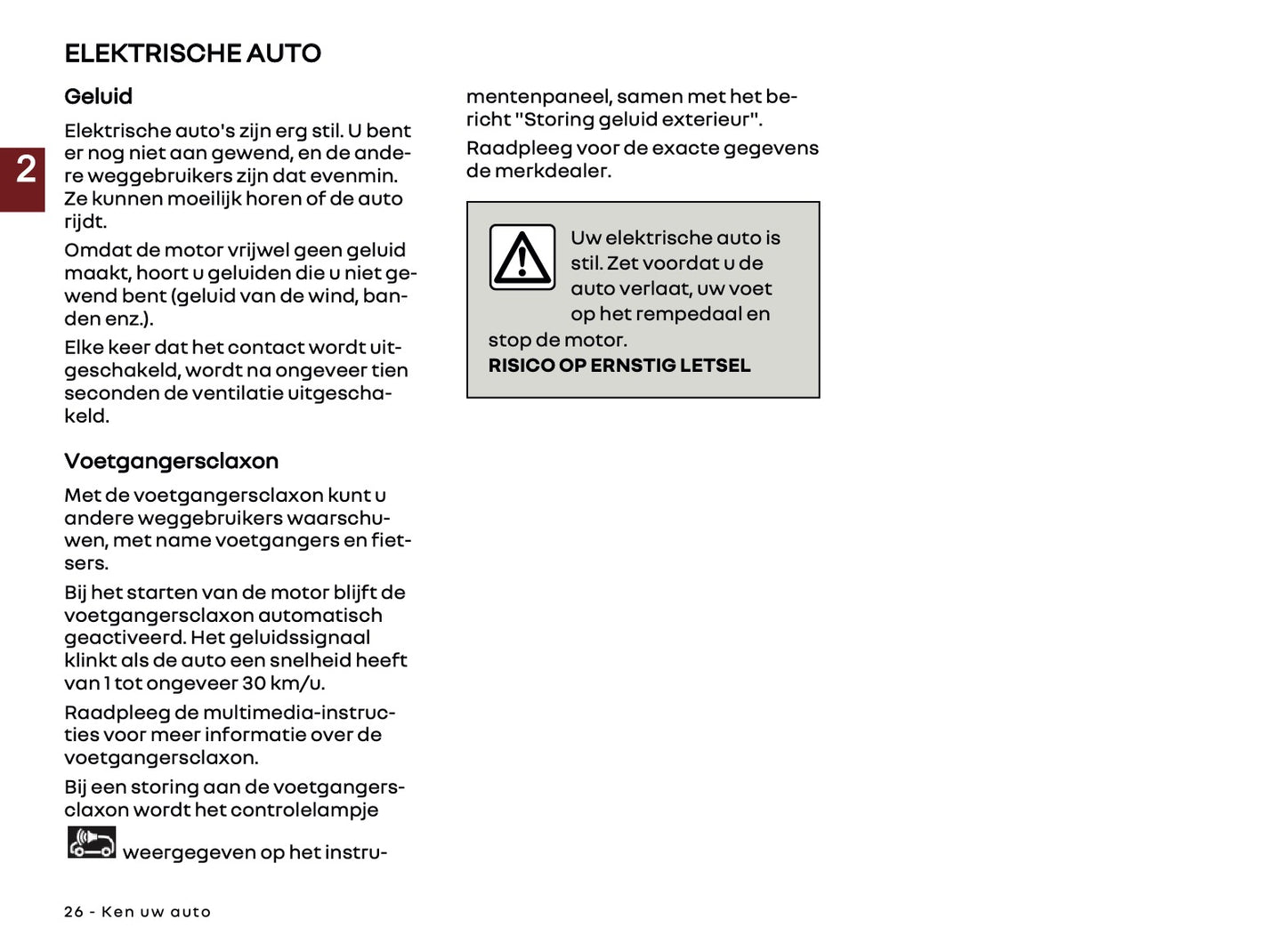 2025 Renault 4 E-Tech Gebruikershandleiding | Nederlands