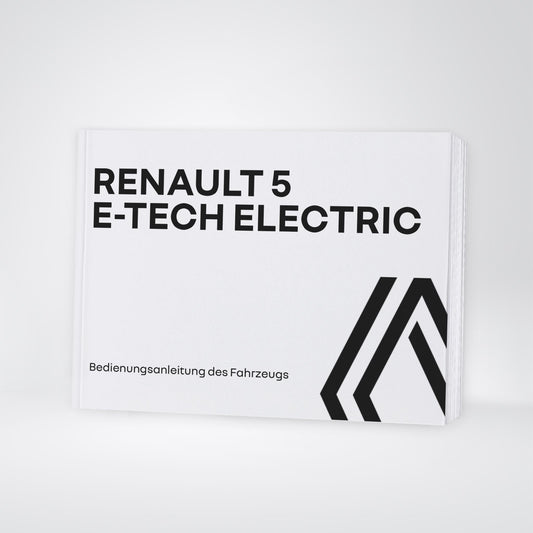 2025 Renault 5 E-Tech Owner's Manual | German