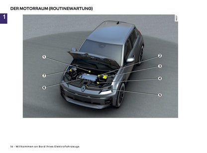 2025-2026 Renault 5 E-Tech Electric Owner's Manual | German