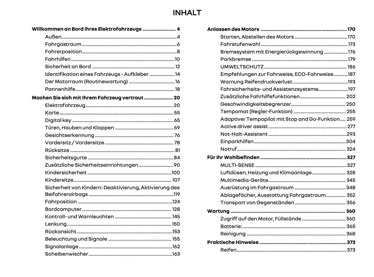 2025-2026 Renault 5 E-Tech Electric Owner's Manual | German