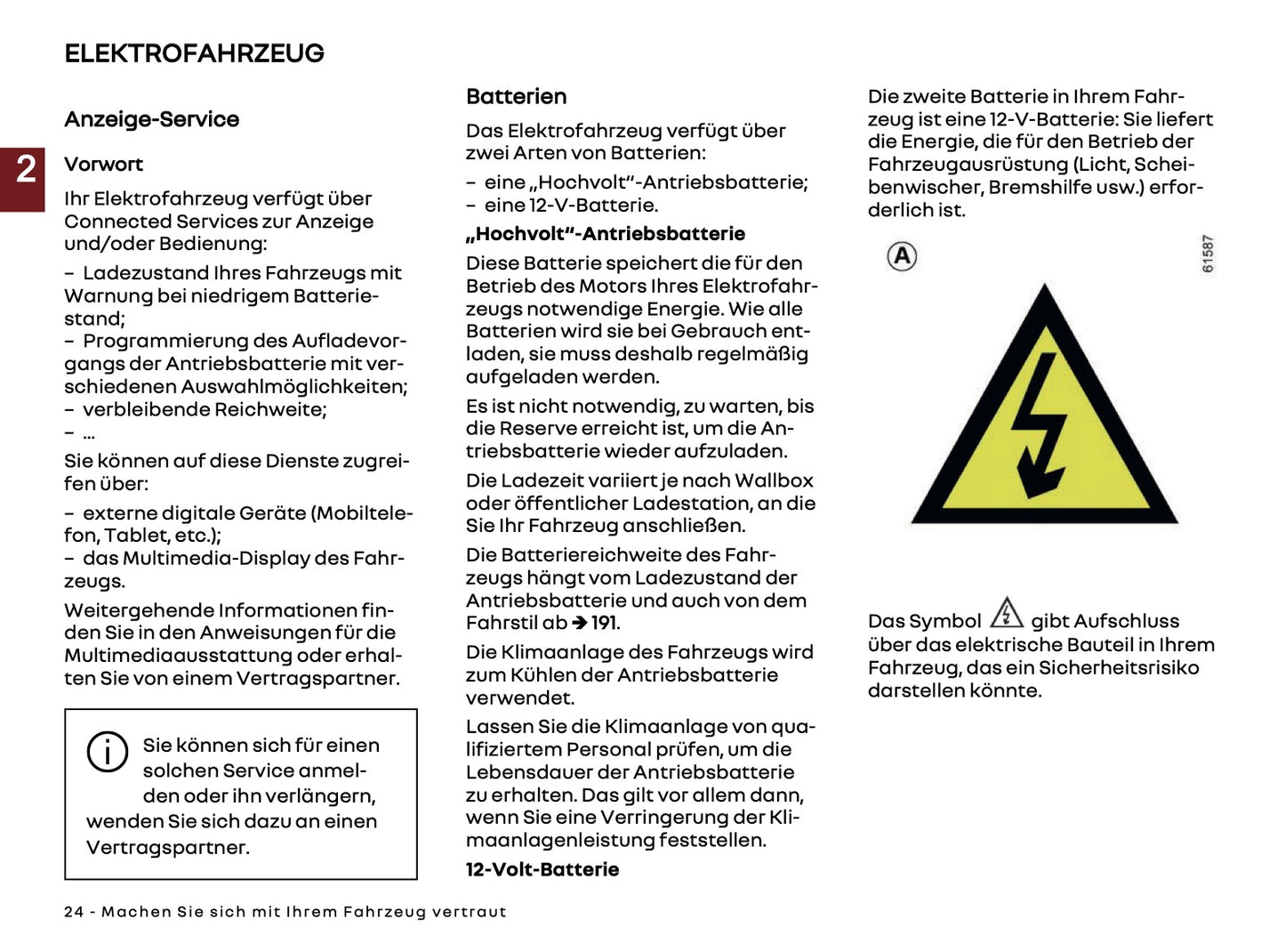 2025-2026 Renault 5 E-Tech Electric Owner's Manual | German