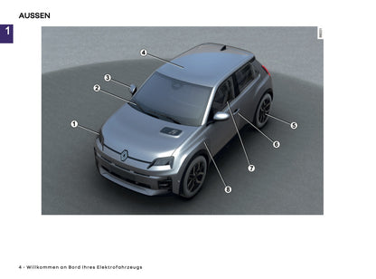 2025-2026 Renault 5 E-Tech Electric Owner's Manual | German