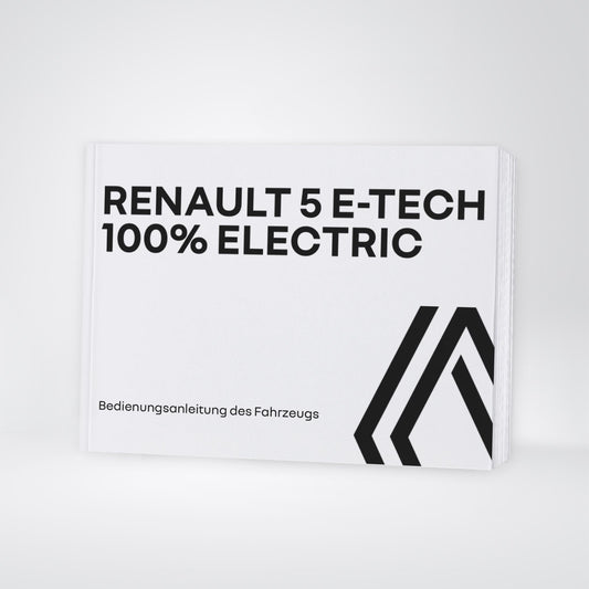 2024-2025 Renault 5 E-Tech Owner's Manual | German