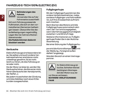 2024-2025 Renault 5 E-Tech Owner's Manual | German