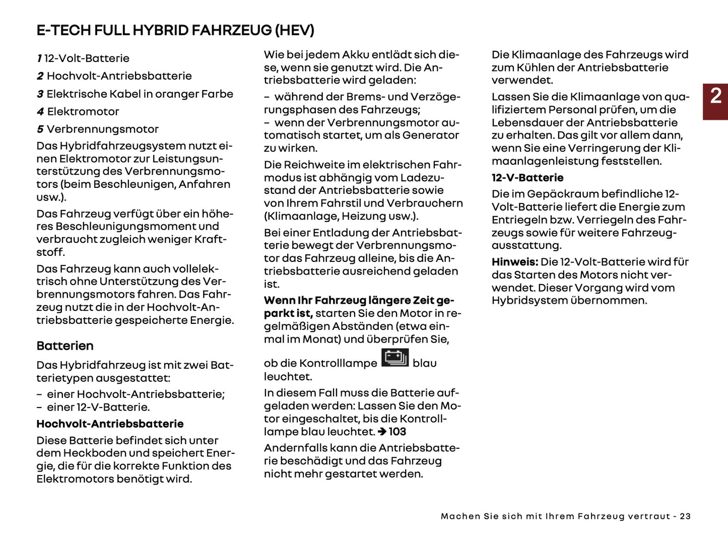 2025-2026 Renault Arkana Owner's Manual | German