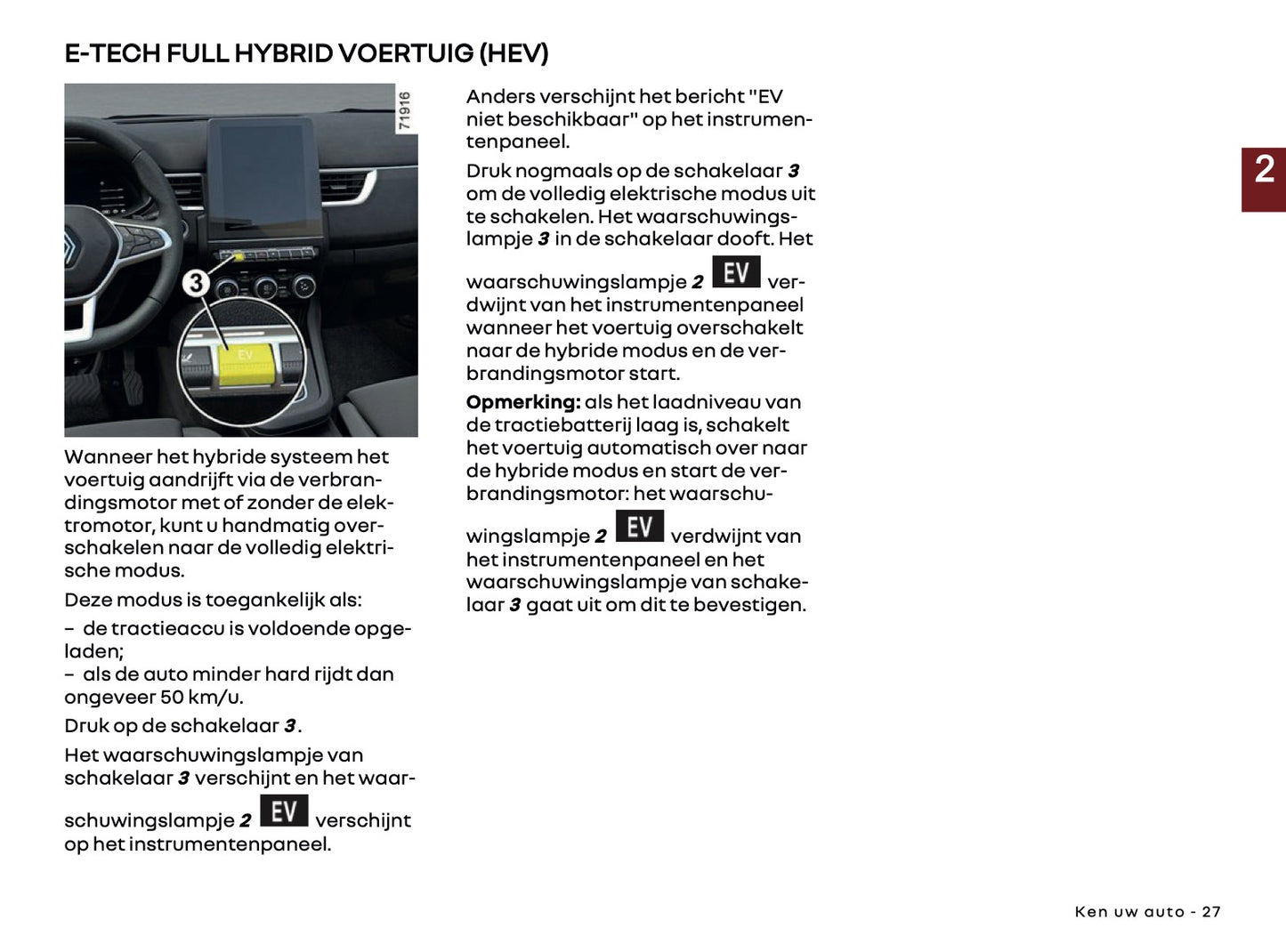 2025-2026 Renault Arkana Gebruikershandleiding | Nederlands
