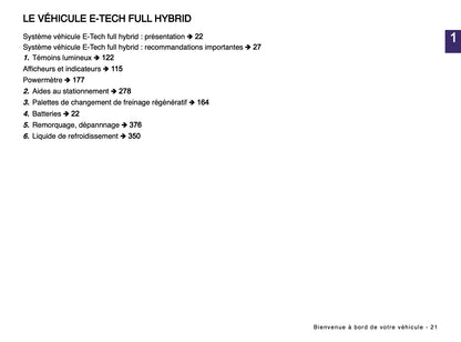 2024-2025 Renault Austral Owner's Manual | French