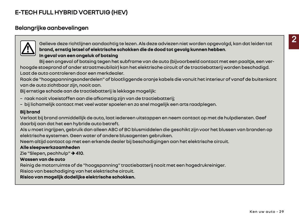 2026-2027 Renault Austral Gebruikershandleiding | Nederlands