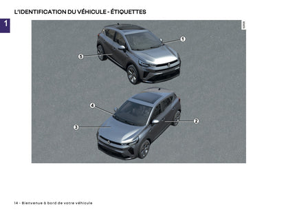 2025 Renault Captur Owner's Manual | French