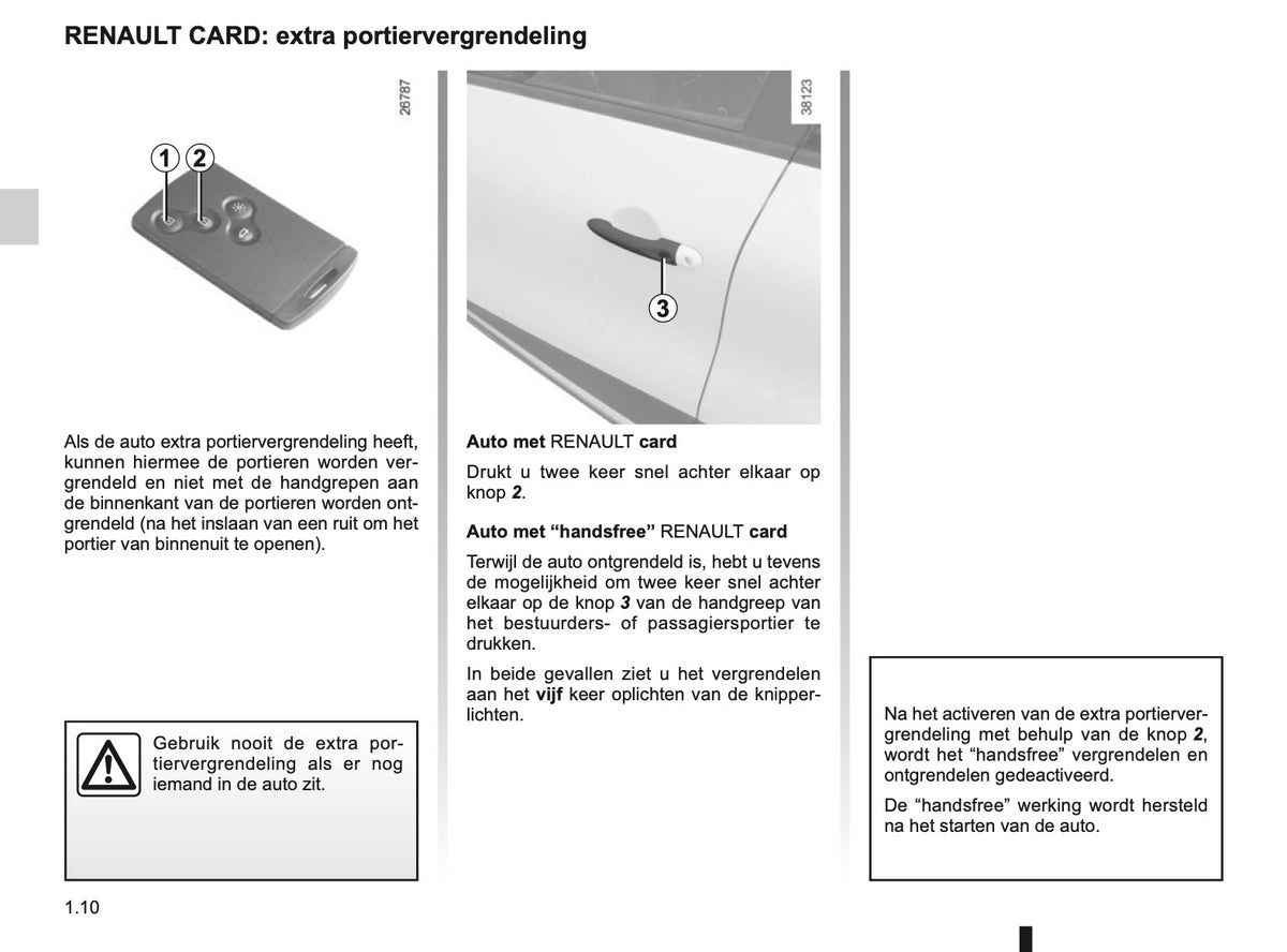 2016-2017 Renault Captur Gebruikershandleiding | Nederlands