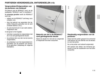 2016-2017 Renault Captur Gebruikershandleiding | Nederlands