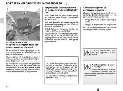 2016-2017 Renault Captur Gebruikershandleiding | Nederlands