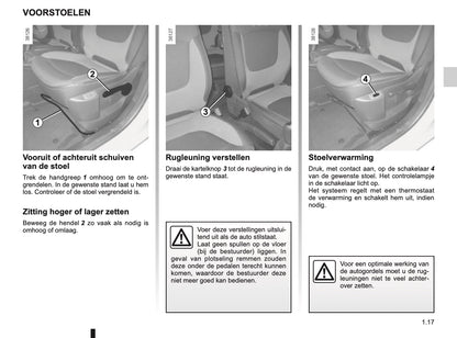 2016-2017 Renault Captur Gebruikershandleiding | Nederlands