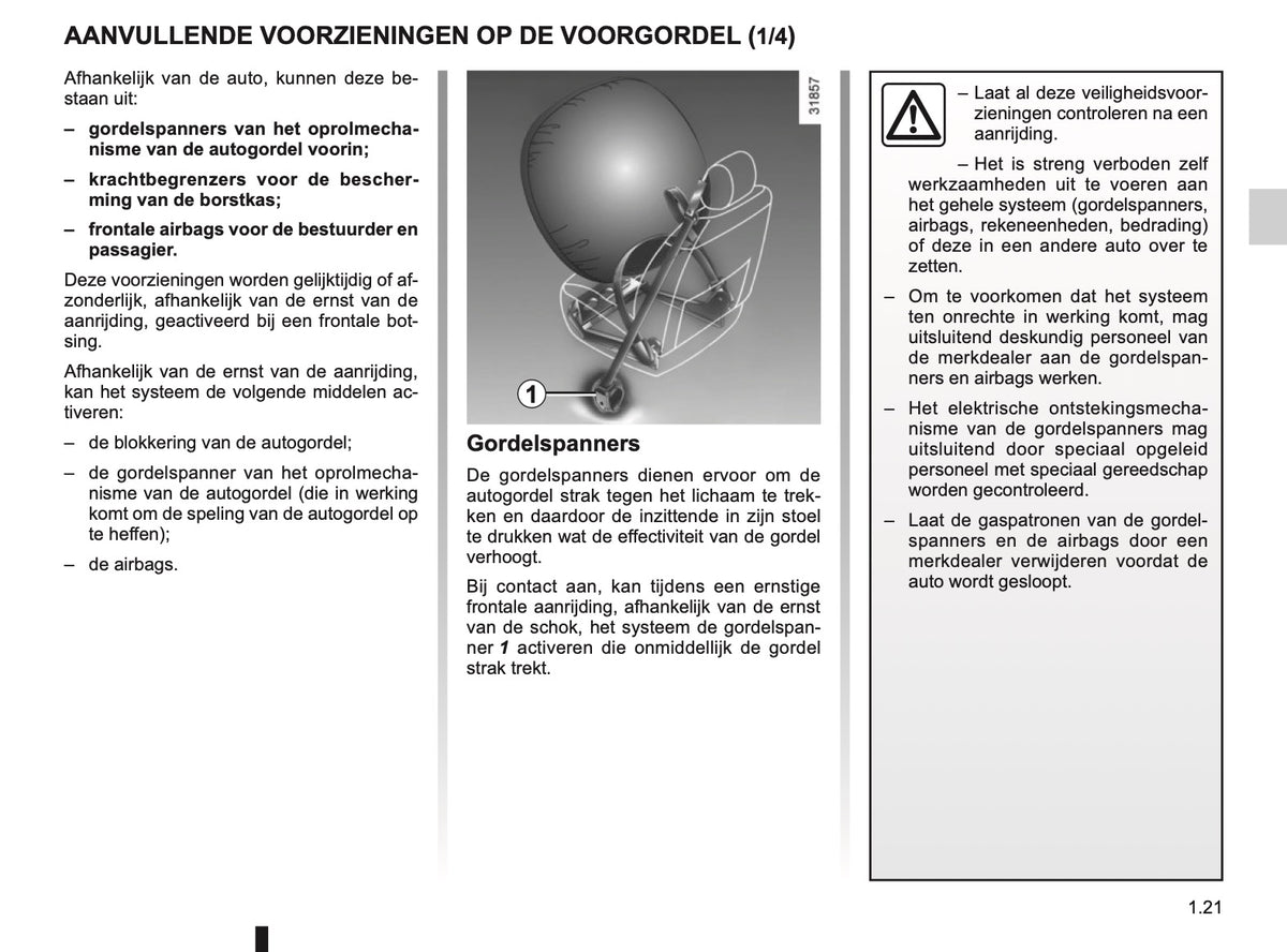 2016-2017 Renault Captur Gebruikershandleiding | Nederlands