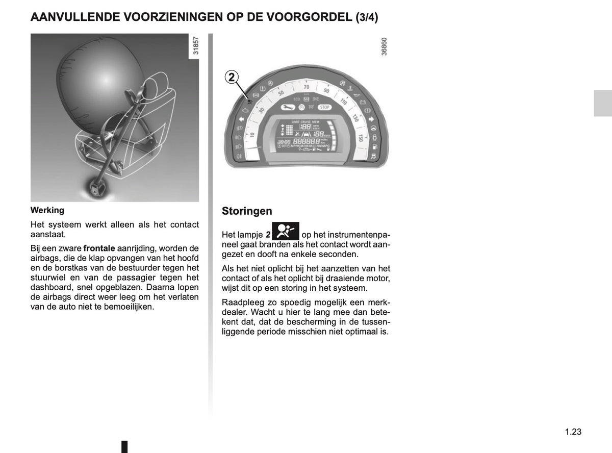 2016-2017 Renault Captur Gebruikershandleiding | Nederlands