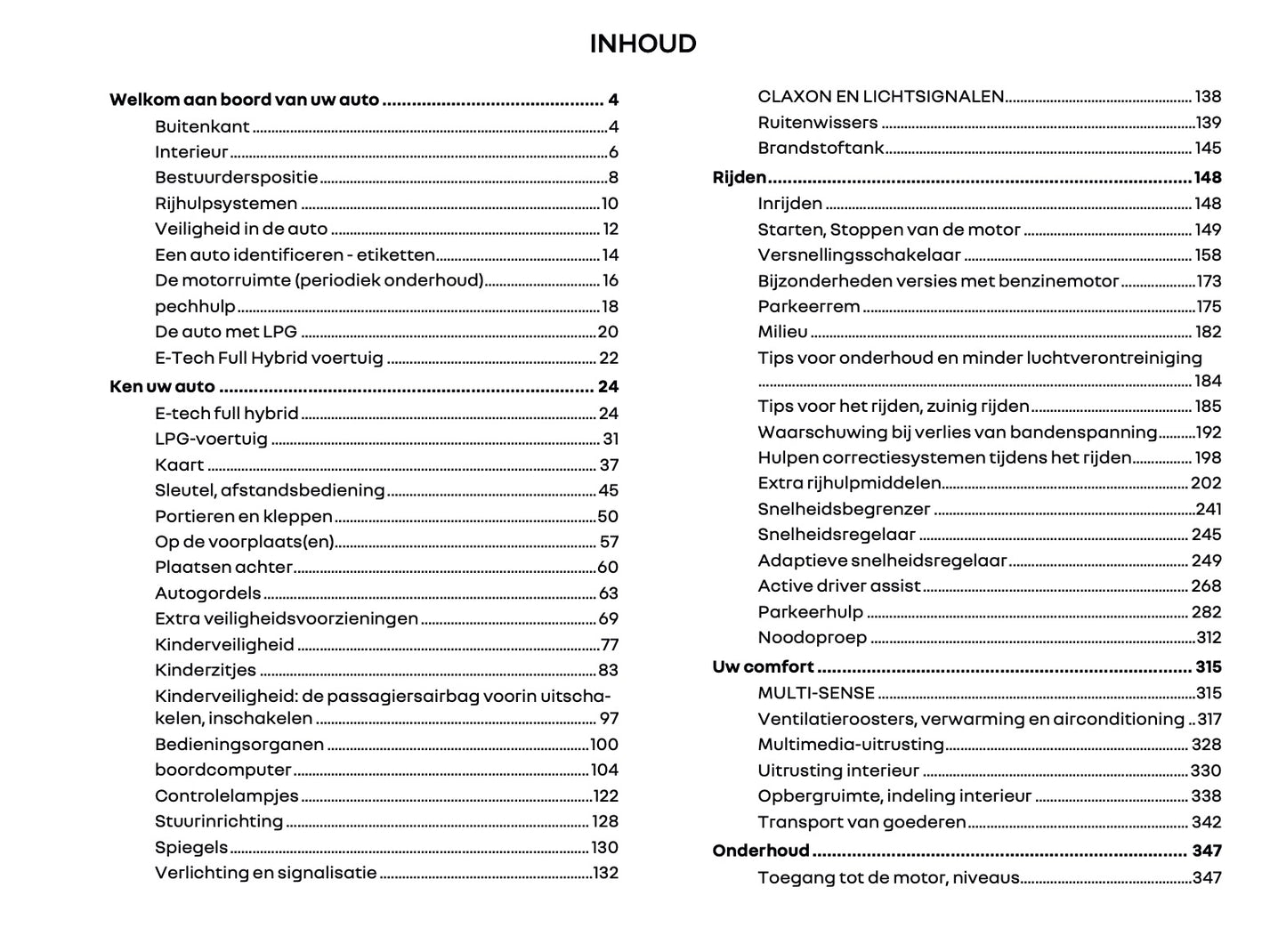 2025 Renault Captur Gebruikershandleiding | Nederlands
