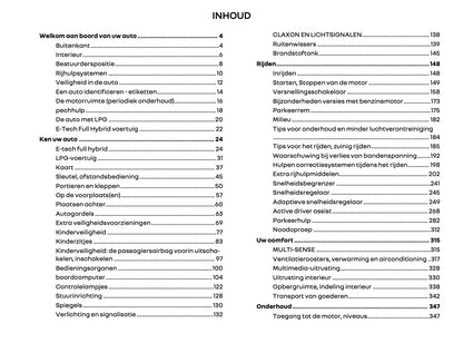 2025 Renault Captur Gebruikershandleiding | Nederlands