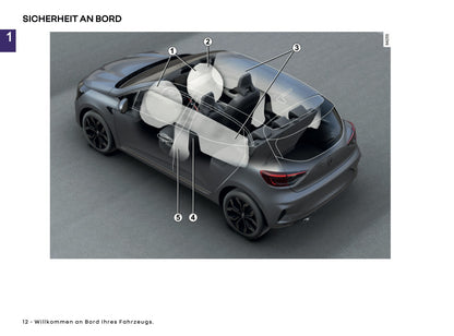 2025-2026 Renault Clio Bedienungsanleitung | Deutsch