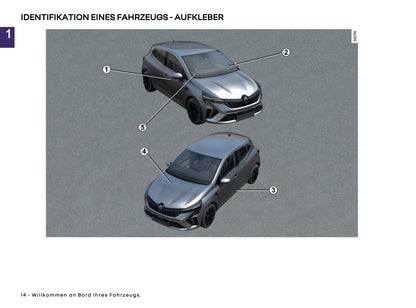 2025-2026 Renault Clio Bedienungsanleitung | Deutsch