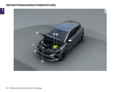 2025-2026 Renault Clio Bedienungsanleitung | Deutsch